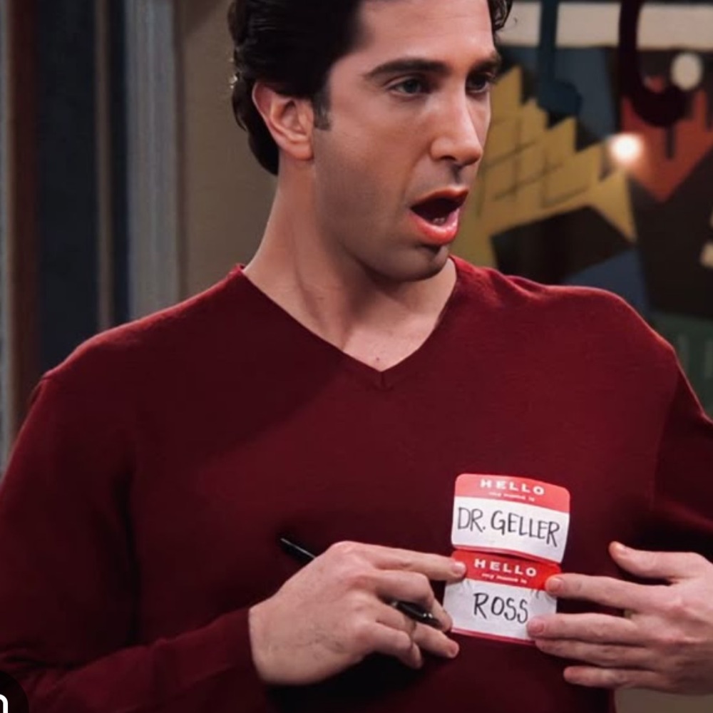 Mens Red Sweater